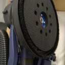 Drywall Sander, 2025 Upgraded 8-Amp Popcorn Ceiling Removal Tool with 7 Variable Speed 800-1800RPM, Drywall Sander with Vacuum Dust Collector with Extendable Handle, LED Light,12pcs Sanding Discs,Blue