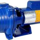 WASSERMANN Centrifugal Pump 1.5 HP, 66GPM Shallow Well Jet Pump 115V/230V Self-Priming Centrifugal Pump Durable Cast Iron Booster Pump for Lawn Sprinkler, Garden Irrigation, Replacement for GT15, Blue