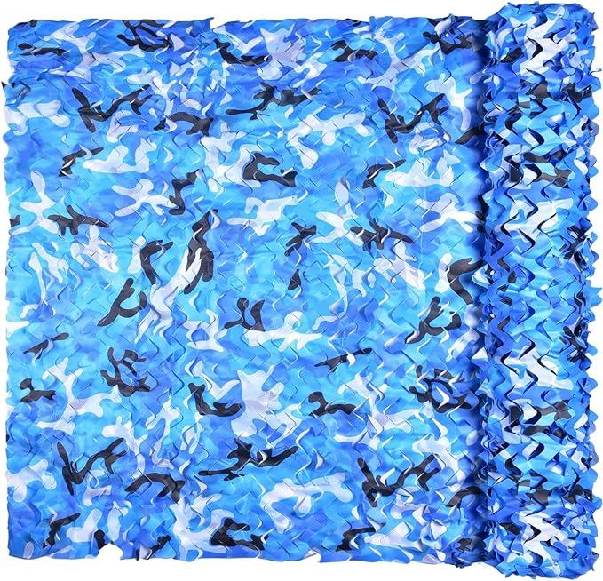 iunio Camo Netting, Camouflage Net, Bulk Roll, Mesh, Cover, Blind for Hunting, Decoration, Sun Shade, Party, Camping, Outdoor