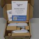 TEEHO TE012W WiFi Smart Lock, Fingerprint Door Lock with Built-in Wi-Fi, Keyless Entry Keypad Smart Deadbolt, App Remote Control, Alexa Compatible, IP55 Waterproof for Front Door  Satin Nickel