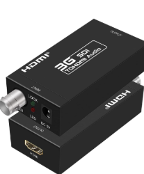 HDMI Converter Adapter - Mini 3G SDI to HDMI for SD/HD/3G-SDI Signals