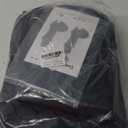 Elantrip 1PCs Front Car Seat Covers Leather Water Proof Seat Protector Universal fit for Most Cars SUVs and Trucks Black