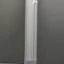 Persilux Custom Size Cordless Zebra Blinds for Windows Free-Stop Roller Windows Shades Dual Layer Light Control for Day and Night, Light Filtering Sheer Shades for Home White