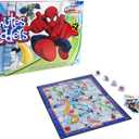 Hasbro Gaming Chutes and Ladders: Marvel Spider-Man Edition Board Game for Kids 2-4 Players, Preschool Games, Ages 3 and Up (Amazon Exclusive)