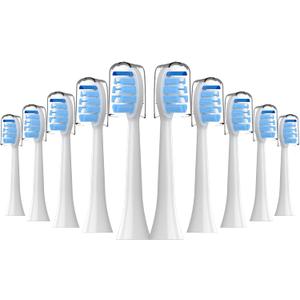 Toothbrush Replacement Heads for Philips Sonicare 10 Pack Soft Replacement Electric Toothbrush Head Compatible with Philips Sonicare Electric Toothbrush (Blue)