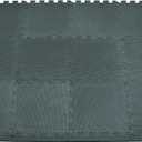 Performance Tool W88989 24-Inch X 24-Inch Protective Diamond Shape Anti-Fatigue Interlocking Floor Mat (24 Square Feet) , Grey
