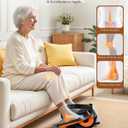 Under Desk Elliptical Machine,Leg Exerciser Electric as Seen on TV for Seniors, 24 Modes Romote Control Home Workout Exercise Equipment