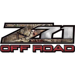 Mossy Oak Graphics (13033-BI-L 16.5" x 6.75" Break-Up Infinity Z71 Style Decal