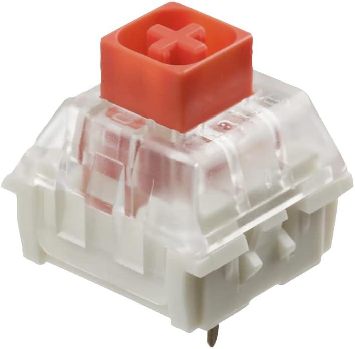 Kailh Box Key Switches for Mechanical Gaming Keyboards | Plate Mounted (Kailh Box Red, 90 Pcs) Kailh Box Key Switches for Mechanical Gaming Keyboards | Plate Mounted (Kailh Box Red, 90 Pcs)