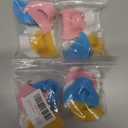 4 x Edge Sewing Lockranding Tool, 4 Pcs 4mm Sewing Gauge Ruler Set, Sewing Templates Rulers Needle Gauge Quilting Ruler Measuring Tool Seam Gauge for Sewing Straight (4mm)