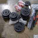 Adjustable Dumbbells, 20/30/45/70/90lbs Free Weight Set with Connector,5 in1 Dumbbells Set Used as Barbell, Kettlebells, Push up Stand, Fitness Exercises for Home Gym Suitable Men/Women