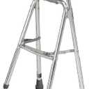 Drive Medical Side Style Hemi One Arm Walker, Chrome, Adult