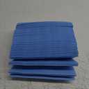 Mint Blue Dinner Napkins Disposable - 50Pack Linen-Feel Paper Napkins with Built-in Flatware Pocket, Prefolded Cloth Like Paper Napkins Bulk For Dinner, Wedding, Party or Everyday Use(Mint Blue)