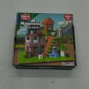 200PCS Magnetic Building Blocks with 6 Baseplate, Magnetic Blocks Cubes for Kids Ages 4-8, Stacking Magnet Blocks STEM Building Toys for Boys Girls Ages 3 4 5 6 7 8-12 Christmas Birthday Gifts