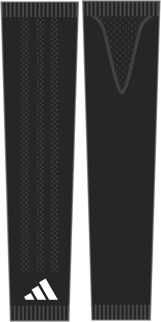 adidas mens Core Compression American Football Arm Sleeve (Large-X-Large, Black)