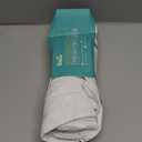 Mini Crib Mattress Protector 38" x 24" Sheets Fitted Waterproof Mini Crib Mattress Pad Cover, Noiseless & Machine Wash 100% Absorbent Mattress Protector Sheet Quilted, White