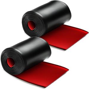 muekzru 2pcs 7.2ft*5.1in Side Skirts for Cars Universal,Universal Rubber Anti-Scratch Side Skirts Edge Guards.Protector for Sedans, Truck, SUV Before and After Bumper Multifunction Protector