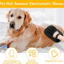 Pet Hair Removal Glove for Cats & Dogs, New Upgrade Efficient Grooming Gloves for Pet Hair, Reusable Pet Hair Remover Glove for Couch, Furniture, Carpet, Car Seat