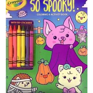 So Spooky Coloring and Activity Book