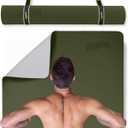 Gogokiwi Extra Wide Yoga Mat for Men Women (72"L x 36"W) Non Slip Fitness & Exercise Mat with Alignment Marks for Yoga, Pilates, Floor Workouts