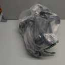 ABHENG 50 Pack Clothes Hangers, Non Slip Plastic Coat Hangers, Space Saving Hangers, Heavy Duty, Hanging Dry Wet Clothes,16.4" x 8.3", Black, UAPY0550B