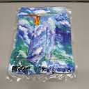 westwolf Little Big Boys Hawaiian Shirts Button Down Short Sleeve Tops Hawaiian Shirt for Kids 3-14T (7-8 Years, 02 Blue Palm)