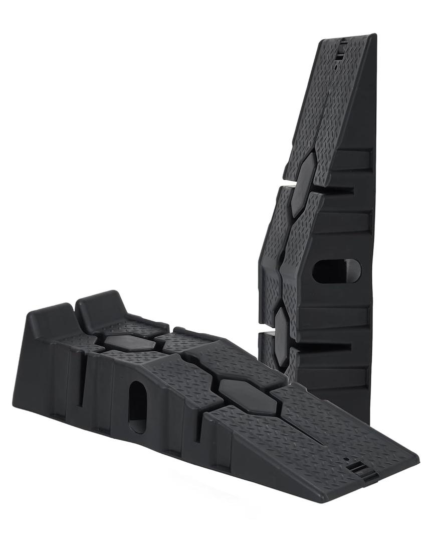 Car Service Ramps,Portable Low Profile Car Ramps for Maintenance or Oil Changes,5 Ton (12000 LB) Capacity,Lift Height 6.7", Home Garage,Vehicle Auto Garage Repair 2 Pack