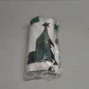 Christmas Tree Skirt 48 Inch Buffalo Plaid Xmas Tree Skirts Rustic Vintage Farmhouse Black and White Christmas Decoration Ornaments for Merry Christmas Holiday Party Indoor Outdoor