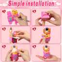 2 x 28 Pack Valentines Day Gifts for Kids Classroom Galaxy Slime Kit Valentines Cards Space Gift Boxes for Kids School, Valentines Day Slime Fidget Toys Exchange Cards Valentines Party Favors Boys Girls