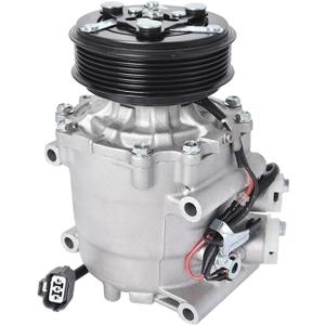 labwork AC Compressor & A/C Clutch CO 4914AC Replacement for Honda Civic 1.7L 2002 2003 2004 2005 0610061 6511266 2004914AM