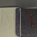 TYEERS Collapsible Storage Boxes, Washable Fabric Storage Bins with Lids, 14.9x9.8x9.8 inches, 3 Pack, Black