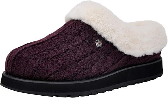 Women's Bobs Keepsakes Ice Angel Frosted Slipper size 8