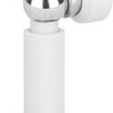 Adjustable Height Magnetic Door Stopper,Heavy Duty Magnetic Doorstop, 304 Stainless Steel Door Holder with Wall&Floor Mounted (White)