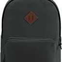 VASCHY School Backpack, Ultra Lightweight Backpack for Men Women Bookbag for Kids Teen Boys Girls Gray