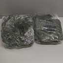 2Pcs 9Ft Real Touch Norfolk Pine Garland-Realistic Christmas Garlands for Mantle- Lush Dripping Artificial Greenary Decoration-Winter Indoor Outdoor Decor