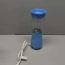 Hamilton Beach Portable Blender for Shakes and Smoothies, 14 Oz BPA Free Travel Cup & Lid, Durable Stainless Steel Blades, Personal Smoothie Blender, Tranquil Blue (51172)