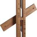 Sauna Sand Timer - 15 Minute Timer Sauna Accessories, Handmade of Canadian Red Cedar (White)