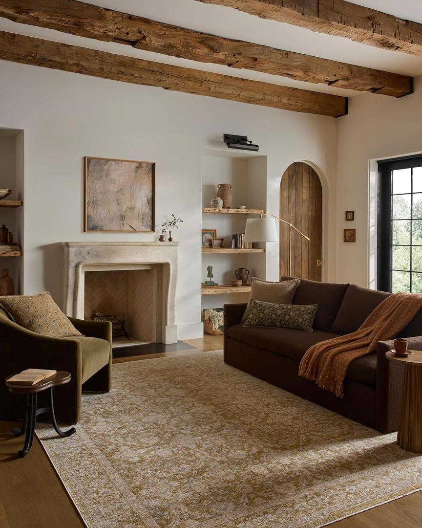 Loloi Elora Moss/Clay 2'-0" x 3'-0" Accent Rug
