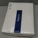 Bedsure King Size Sheet Set, Cooling Sheets, Rayon Derived from Bamboo, Deep Pocket Up to 16", Breathable & Soft, Bed Sheets, Hotel Luxury Silky Bedding for Hot Sleepers, White