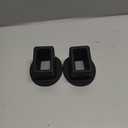 Seat Belt Buckle Holder  Easy Access to The Buckles of Rear Seats - Plug The Seat Belt in with Only One Hand  Friendly to Kids, and Passengers with Special Needs (Black x2)