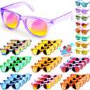32 x GKTZ Kids Sunglasses Party Favors - Boys Girls Valentines Day Gifts, Neon Sunglasses with UV 400 Protection for Kids Classroom Favors Birthday Goodie Bags Stuffers - 32 Packs