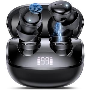 Sleep Earbuds Bluetooth 5.4 in Ear Light-Weight Headphones with Sleep Mode and White Noise, 48H Mini Sleep Ear Buds Small Design for Side Sleepers, Clear Calls, Sleep Earphones for Relaxing/Focus
