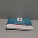 Medi Grade Cooling Ice Face Mask and Cooling Eye Mask for Puffy Eyes & Migraine Relief - Self Care Face Ice Pack with ChillGel Face Ice Mask Technology - Cooling Face Mask, Eye Pads and Bag (Green)