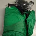 LETIME 3.5FT Christmas Inflatable Outdoor Decoration Green Ugly Monster Wreath Christmas Window Inflatable with Built-in LED Lights for Holiday Xmas Window Yard Decor