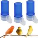 3-Piece Automatic Bird Feeder, Cage Water Dispenser, Drinker - Bird Accessory