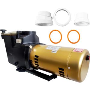 W3SP2610X152S 1.5HP 2-Speed 220V-230V Pool Pump Replacement for Hayward SP2610X152S Dual-Speed Inground Super Pool Pump Motor for In-Ground Swimming Pool and Spa