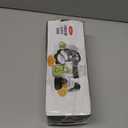 Nourished Essentials 8-in-1 Spiralizer Juicer Grater Set of 9 - Compact Plastic Vegetable Noodle Maker with Stainless Steel Blades - Dishwasher Safe - Spiralizer for Veggie Noodles