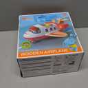 Airplane Toys for Toddlers 1-3, Toys Planes Toys with Sound and Light, Mini Airliner Toys for Introducing Aeronautical Knowledge, Car Toys for 18 Months, 2 3 4 5 Years Old Kids Boys Gift