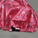 YANIBEST Baby Satin Bonnet Sleep Cap - Double Layer Reversible Adjustable Silky Satin Cap for Infant Toddler(5-12Year,Light Pink)