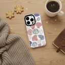 for iPhone 16 Case [Military-Grade Drop Protection/Serene Soft TPU Protective/Camera Protection/for Women & Girls]-Dreamy Pastel Seashell Aesthetic (ShellCollage)